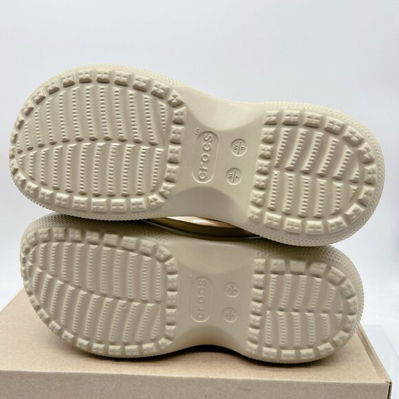 CROCS CLASSIC STACKED CLOG Platform CHALK WHITE Womens US 9 - NEW - Picture 9 of 12